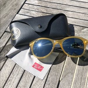 Ray Ban Yellow Sunglasses